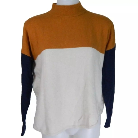 Madewell Ashbury Mock Neck Sweater - Picture 1 of 3